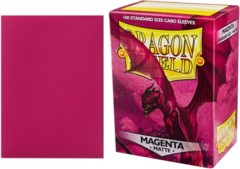 Dragon Shield Sleeves: Matte Magenta (Box Of 100)